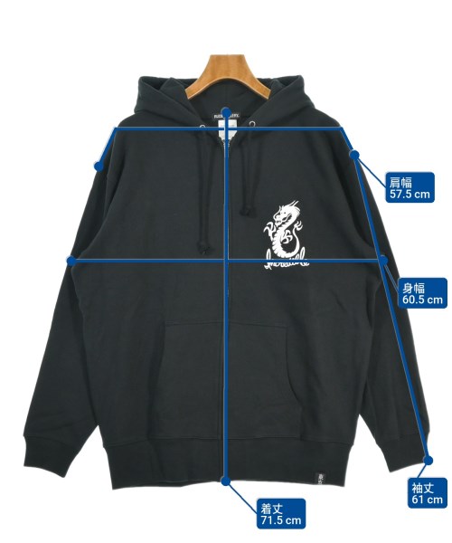 RUDE GALLERY（ルードギャラリー）パーカー 黒 サイズ:XL メンズ/2200665219283