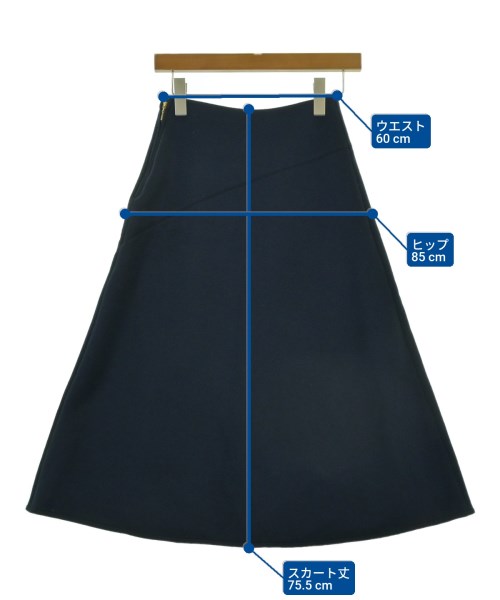 EPOCA（エポカ）ロング・マキシ丈スカート 紺 サイズ:38(M位) レディース/2200639299020
