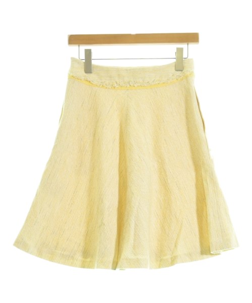 EPOCA（エポカ）ひざ丈スカート 黄 サイズ:38(M位) レディース/2200643561083
