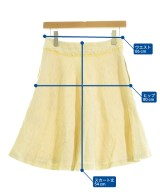 EPOCA（エポカ）ひざ丈スカート 黄 サイズ:38(M位) レディース/2200643561083