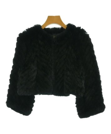 LA duree　LA DUREE ラデューレ タグ付き未使用 定価19580円 黒に白ロゴ カットソー生地カーディガン ロング丈 サイズF EPOCA（エポカ）その他 黒 サイズ:40(M位) レディース