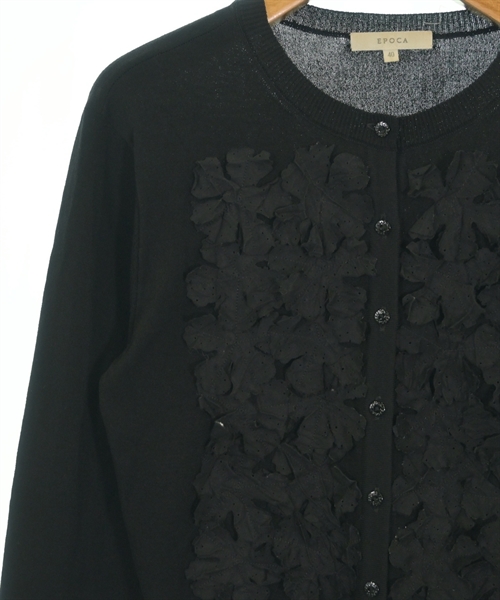 EPOCA（エポカ）カーディガン 黒 サイズ:40(M位) レディース/2200611712349