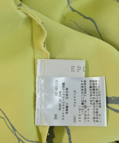 EPOCA（エポカ）ブラウス 黄 サイズ:40(M位) レディース/2200632863013