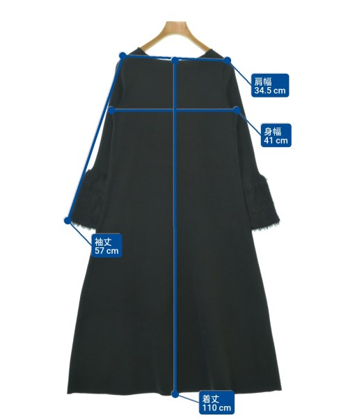 EPOCA（エポカ）ワンピース 黒 サイズ:38(M位) レディース/2200671443054