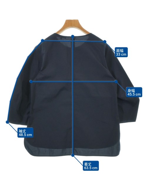 EPOCA（エポカ）ブラウス 紺 サイズ:40(M位) レディース/2200647937044