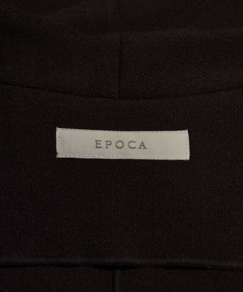EPOCA（エポカ）ノーカラージャケット 茶 サイズ:38(M位) レディース/2200651192033