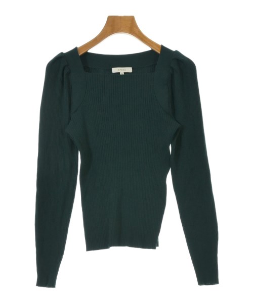 EPOCA(エポカ)ニット・セーター 緑 サイズ:40(M位)/2200650068025