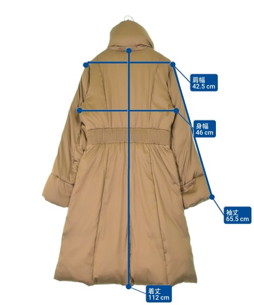 EPOCA（エポカ）ダウンコート 茶 サイズ:46(XXL位) レディース/2200660794013