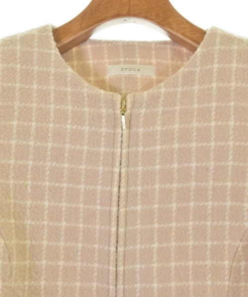 EPOCA（エポカ）ノーカラージャケット ベージュ サイズ:40(M位) レディース/2200637513104
