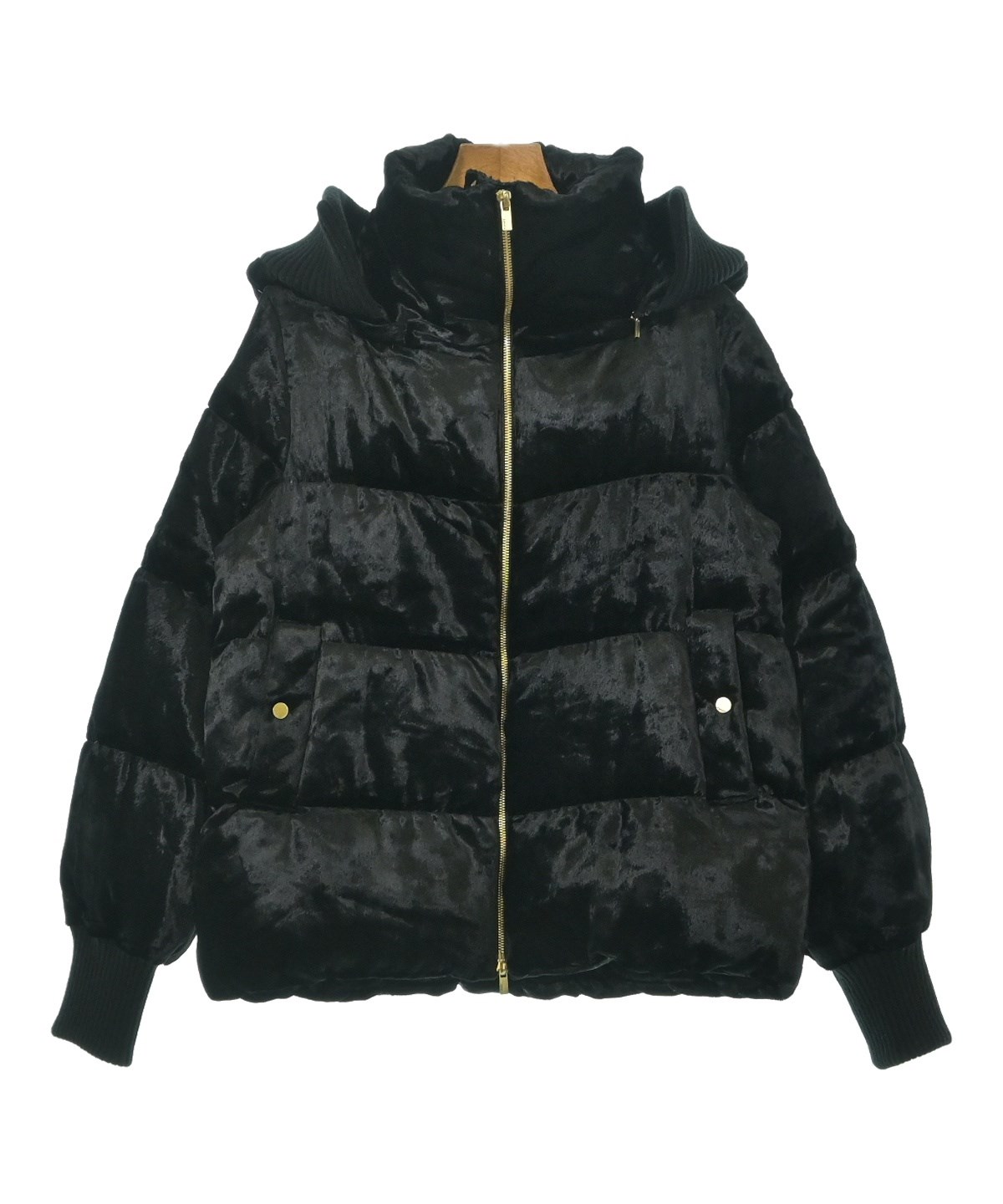 EPOCA（エポカ）ダウンジャケット/ダウンベスト 黒 サイズ:40(M位