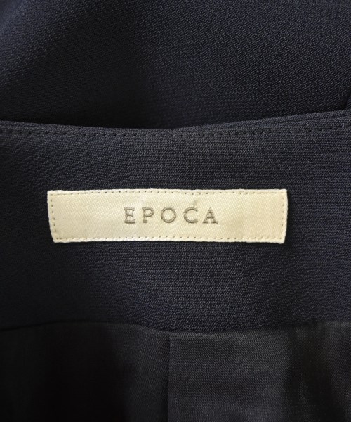 EPOCA（エポカ）ノーカラージャケット 紺 サイズ:40(M位) レディース/2200702820052