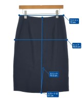EPOCA（エポカ）ひざ丈スカート 紺 サイズ:42(L位) レディース/2200668061063