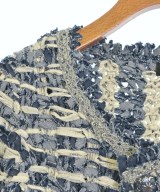 EPOCA（エポカ）ノーカラージャケット 紺 サイズ:42(L位) レディース/2200667379091