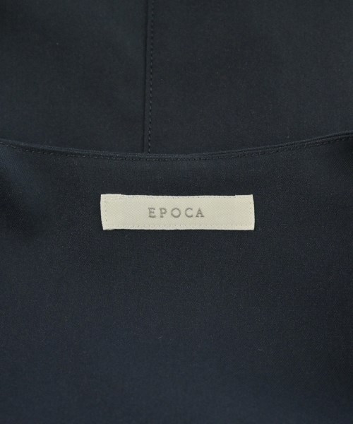 EPOCA（エポカ）ノーカラージャケット 紺 サイズ:38(M位) レディース/2200734624017