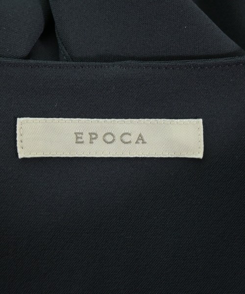 EPOCA（エポカ）ノーカラージャケット 紺 サイズ:42(L位) レディース/2200678291054