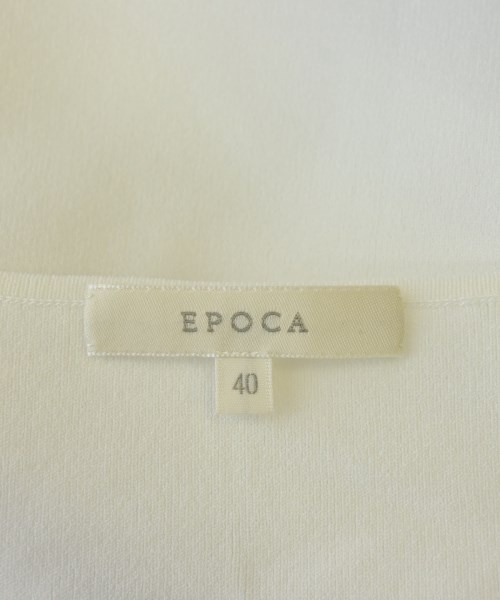EPOCA（エポカ）ベスト/ノースリーブ 白 サイズ:40(M位) レディース/2200677420202