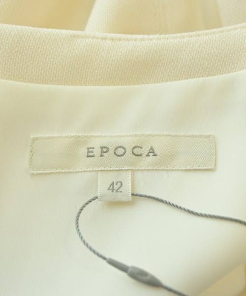 EPOCA（エポカ）ワンピース 白 サイズ:42(L位) レディース/2200679514107
