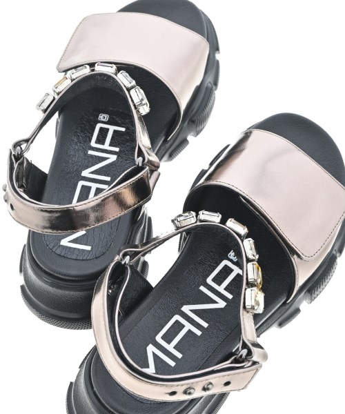 MANA（マナ）サンダル ゴールド サイズ:EU35(21.5cm位) レディース/2200659964038