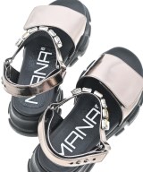 MANA（マナ）サンダル ゴールド サイズ:EU35(21.5cm位) レディース/2200659964038