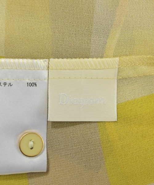 Diagram GRACE CONTINENTAL（ダイアグラムグレースコンチネンタル）ブラウス 黄 サイズ:36(S位) レディース/2200633220051