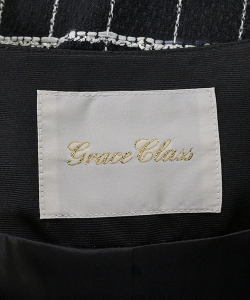 GRACE Class（グレース　クラス）ノーカラージャケット 黒 サイズ:38(M位) レディース/2200610673047