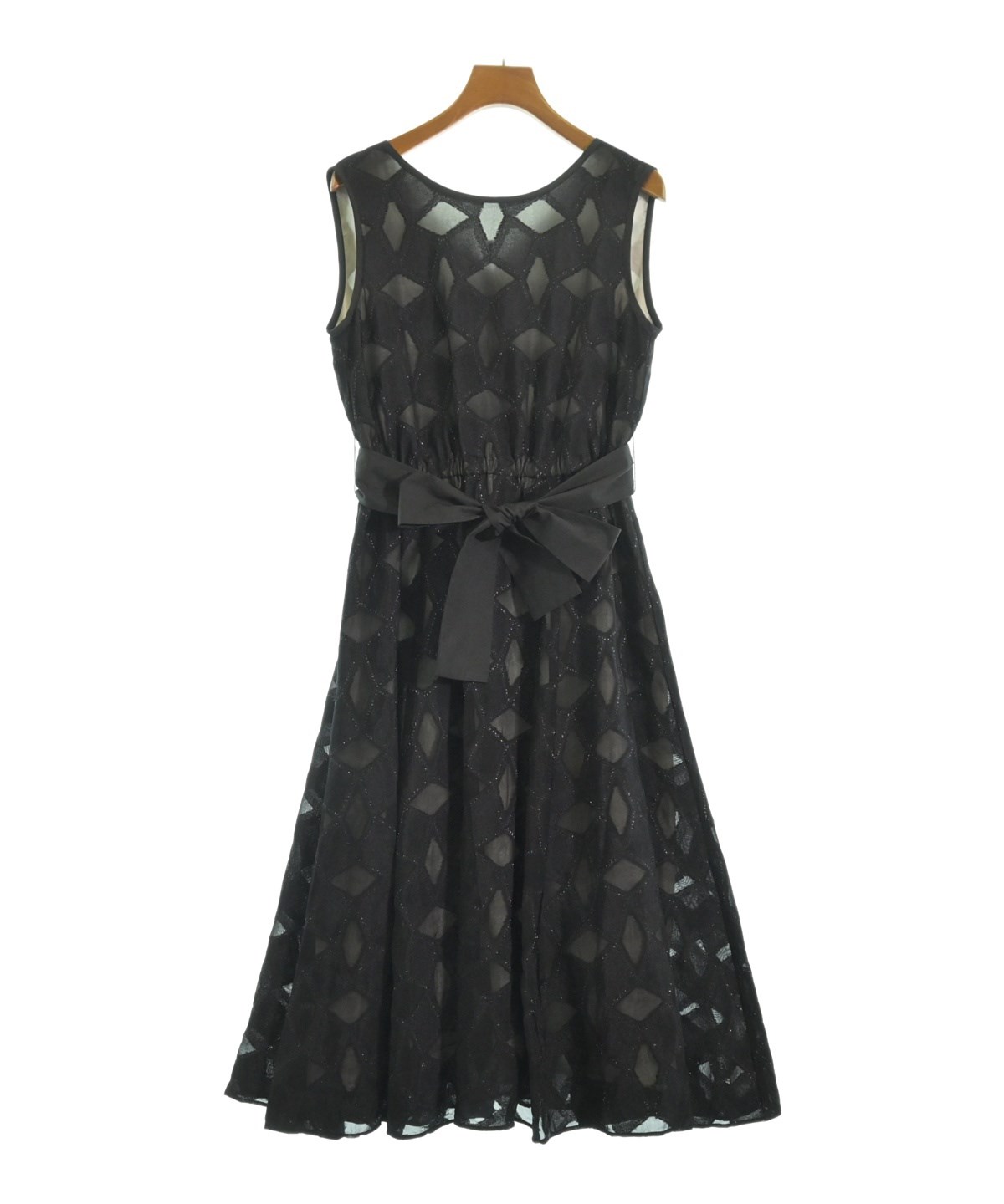 良品 Grace Class グレースクラス　スプリングコート　ブラック　38 良品 Grace Class グレースクラス スプリングコート ブラック 38