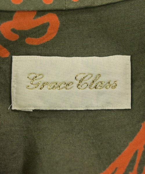 GRACE Class（グレース　クラス）カジュアルシャツ カーキ サイズ:38(M位) レディース/2200675085144