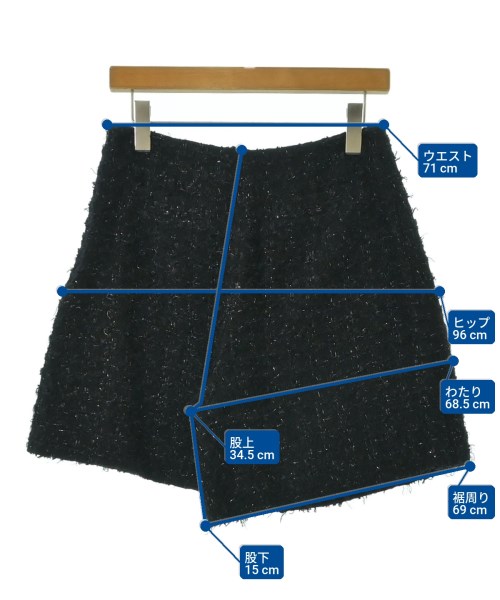 GRACE Class（グレース　クラス）ショートパンツ 黒 サイズ:38(M位) レディース/2200705517492