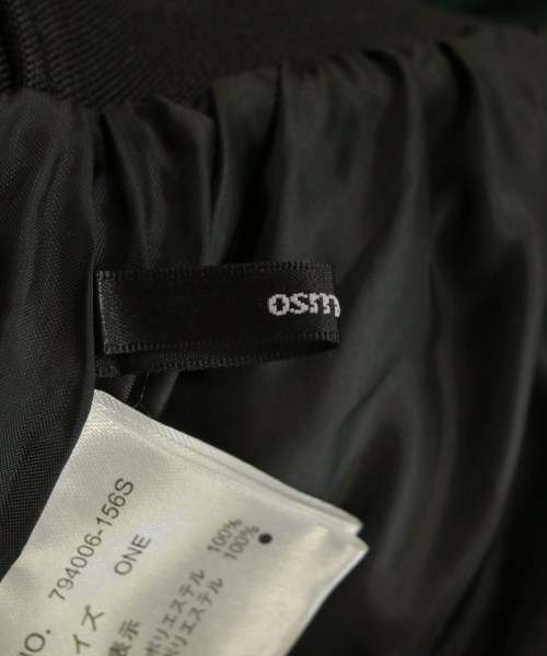 osmosis（オズモーシス）ロング・マキシ丈スカート 黒 サイズ:ONE レディース/2200613880022