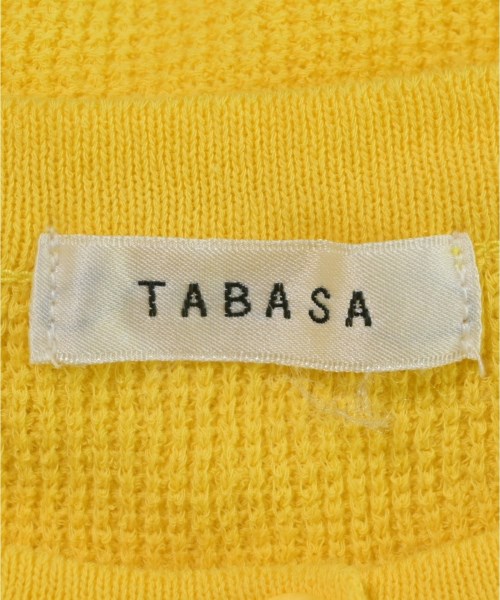 TABASA（タバサ）カーディガン 黄 サイズ:F レディース/2200683431025