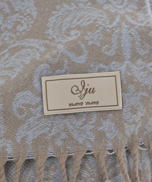 YLANG YLANG（イラン　イラン）ストール ベージュ サイズ:- レディース/2200632347179