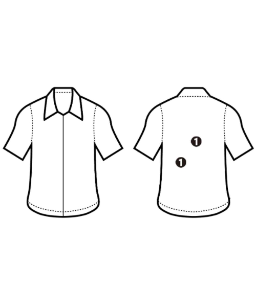 Jines（ジネス）ブラウス 緑 サイズ:-(XL位) レディース/2200617163145