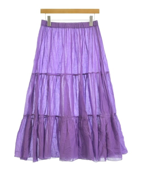 Jines（ジネス）ロング・マキシ丈スカート 紫 サイズ:02(M位) レディース/2200671643041