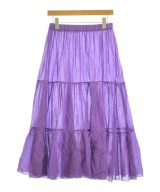 Jines（ジネス）ロング・マキシ丈スカート 紫 サイズ:02(M位) レディース/2200671643041