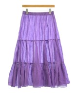 Jines（ジネス）ロング・マキシ丈スカート 紫 サイズ:02(M位) レディース/2200671643041