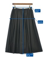Jines（ジネス）ロング・マキシ丈スカート 黒 サイズ:38(M位) レディース/2200674253070