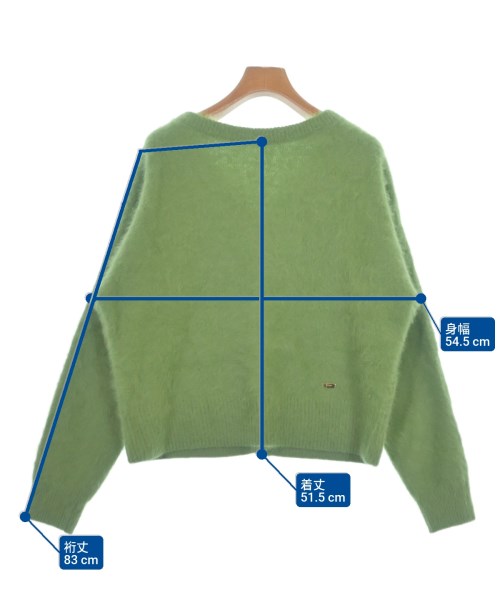 Jines（ジネス）ニット・セーター 緑 サイズ:38(M位) レディース/2200676119039