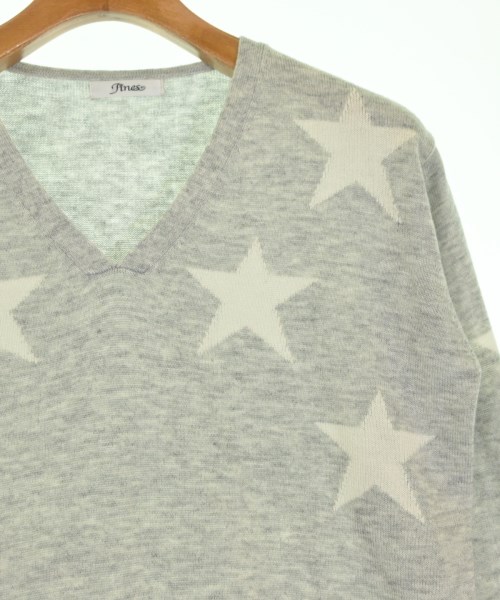 Jines（ジネス）ニット・セーター グレー サイズ:38(M位) レディース/2200650357303