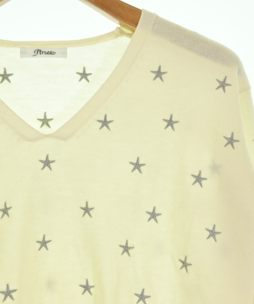 Jines（ジネス）ニット・セーター 白 サイズ:38(M位) レディース/2200650357310