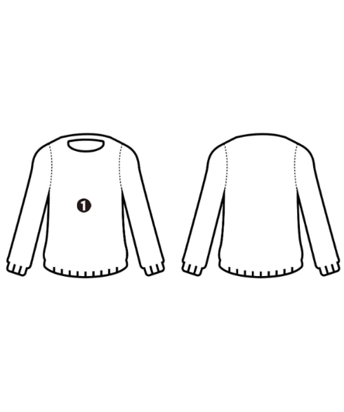 Jines（ジネス）ニット・セーター グレー サイズ:38(M位) レディース/2200660973029