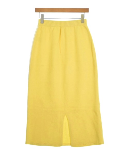 Jines（ジネス）ロング・マキシ丈スカート 黄 サイズ:38(M位) レディース/2200635941046