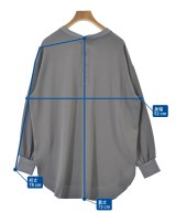 Jines（ジネス）ブラウス グレー サイズ:38(M位) レディース/2200648201090