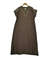 Jines（ジネス）ワンピース 茶 サイズ:38(M位) レディース/2200718663056