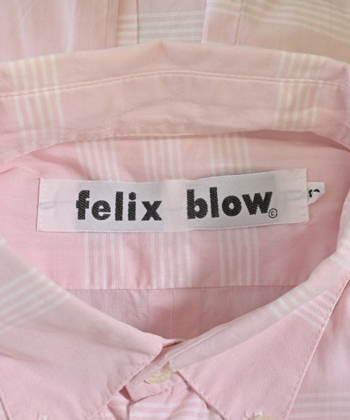 felix blow（フェリックス　ブロ－）カジュアルシャツ ピンク サイズ:S メンズ/2200681078086