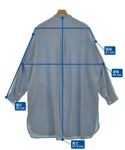 FRAPBOIS（フラボア）カジュアルシャツ 青 サイズ:2(M位) メンズ/2200636115033