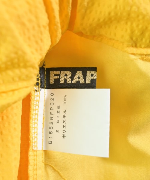 FRAPBOIS（フラボア）その他 黄 サイズ:2(M位) メンズ/2200623405048