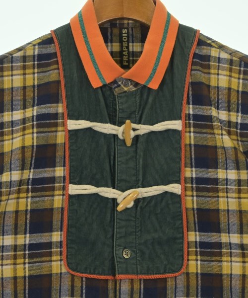 FRAPBOIS（フラボア）カジュアルシャツ 茶 サイズ:1(S位) メンズ/2200625861040