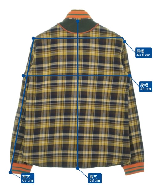 FRAPBOIS（フラボア）カジュアルシャツ 茶 サイズ:1(S位) メンズ/2200625861040