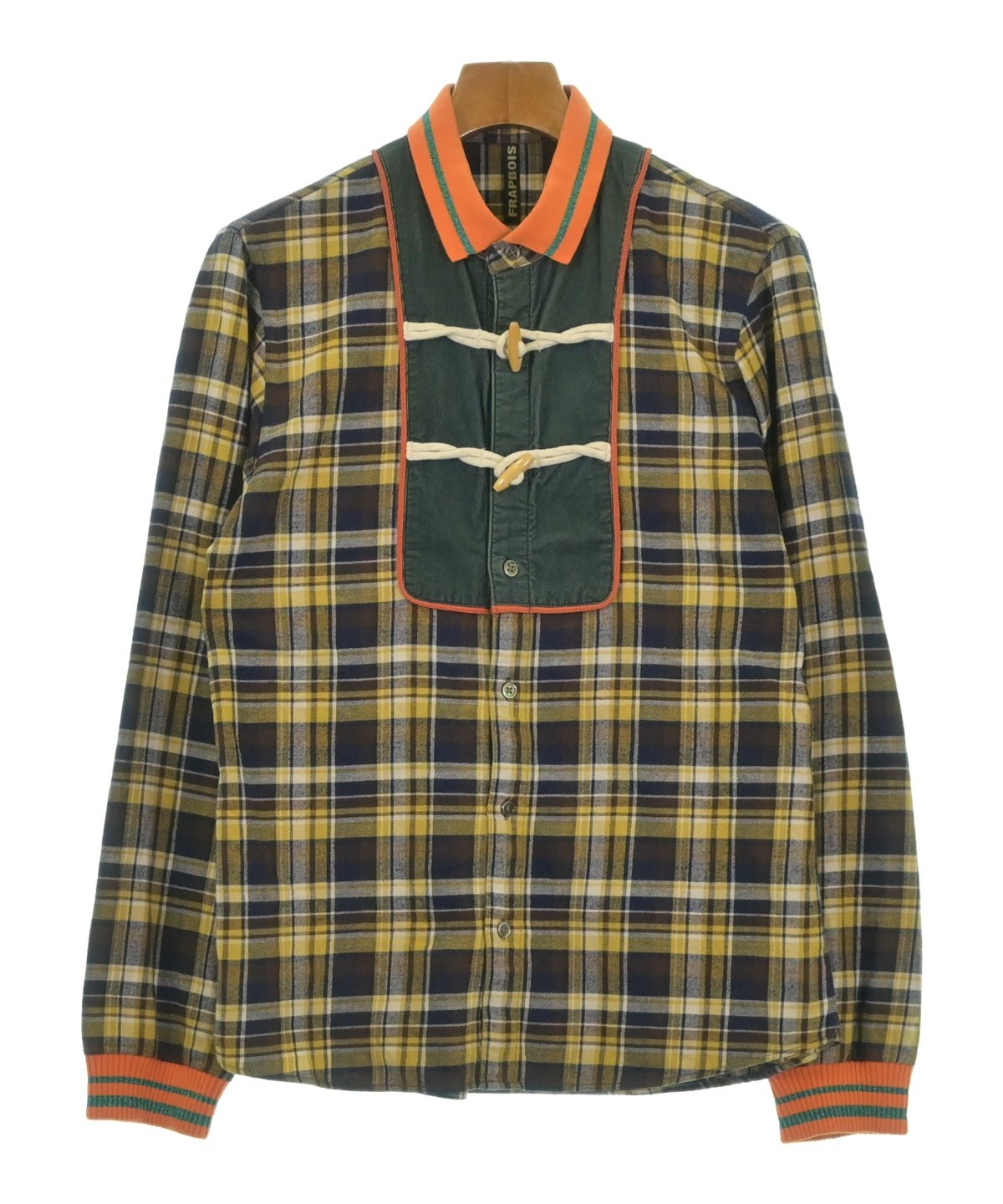 フラボア　FRAPBOIS　JQシャツ　長袖　シャツ　　新品未使用品　最終値下げ FRAPBOIS - フラボア 日本製 長袖 シャツ 1 ライトブルー FRAPBOIS