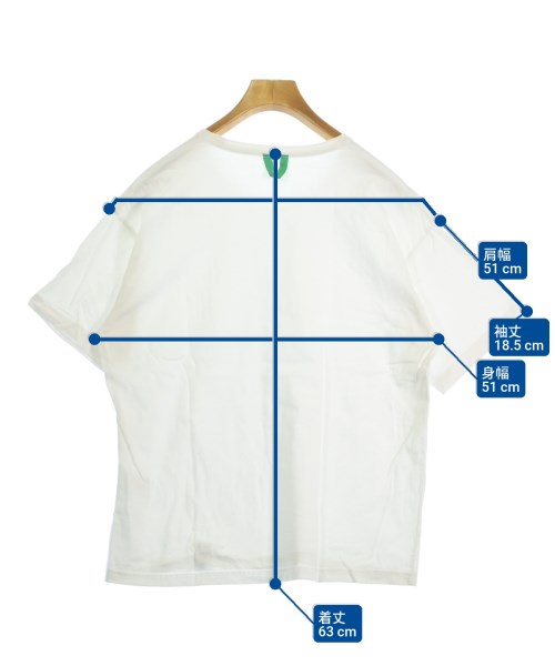 FRAPBOIS（フラボア）Tシャツ・カットソー 白 サイズ:0(XS位) メンズ/2200614360110